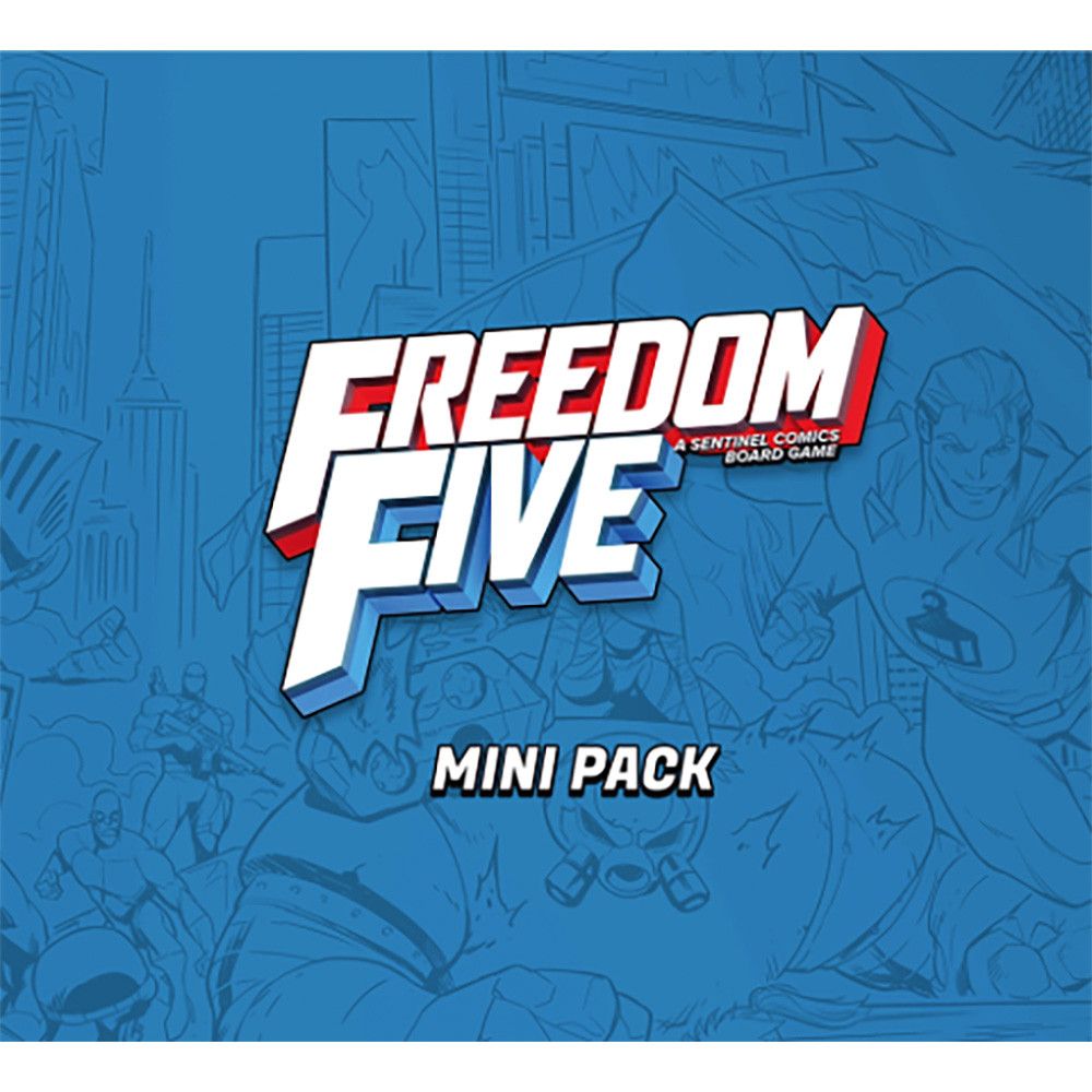 Freedom Five Miniatures Pack Heroes Mastermind