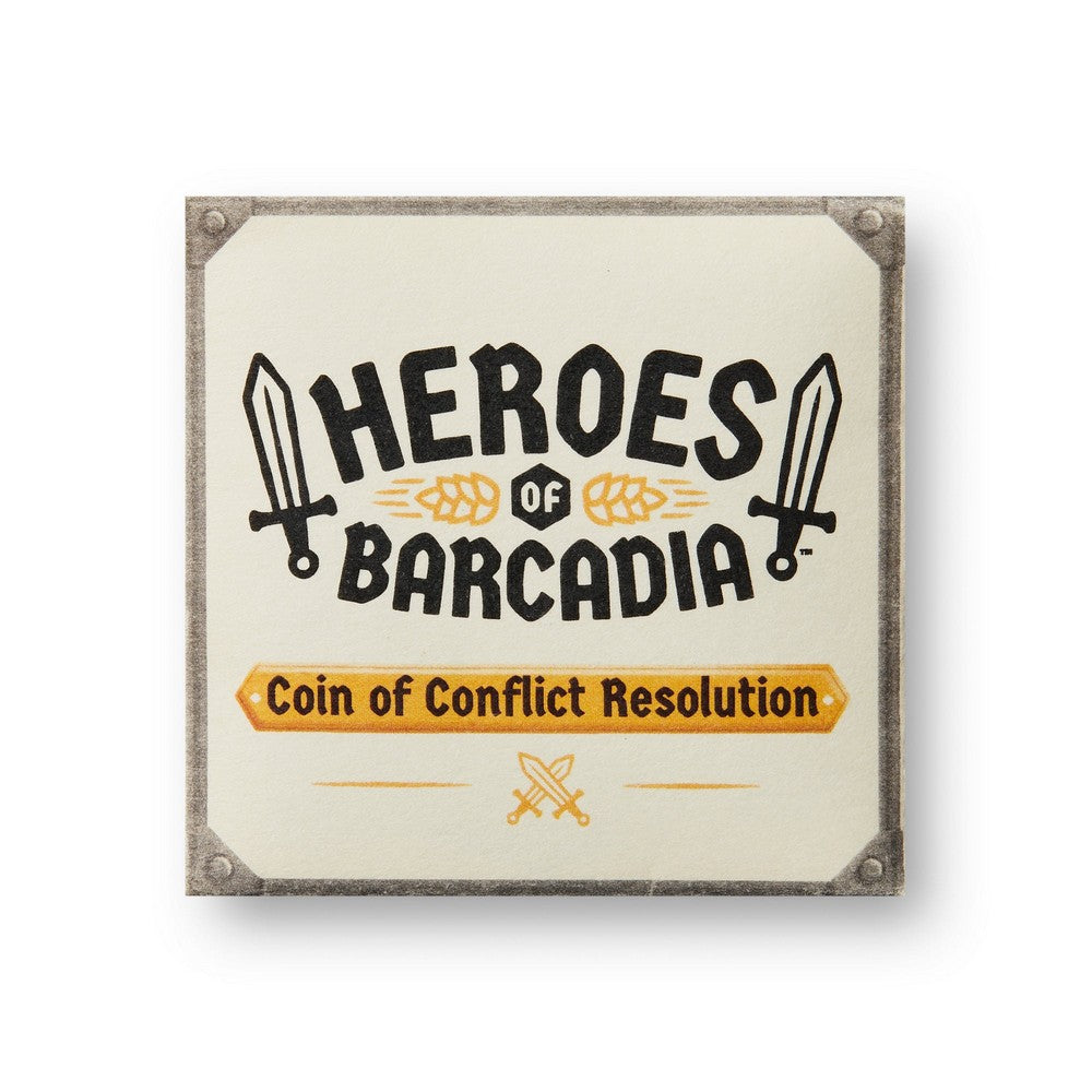 Heroes of Barcadia Coin of Conflict Resolution