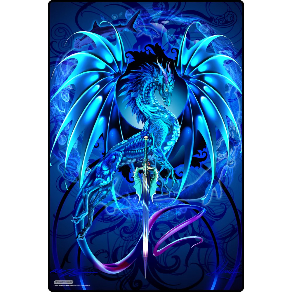 GamerMats: Seablade by Ruth Thomson - XL Deskmat