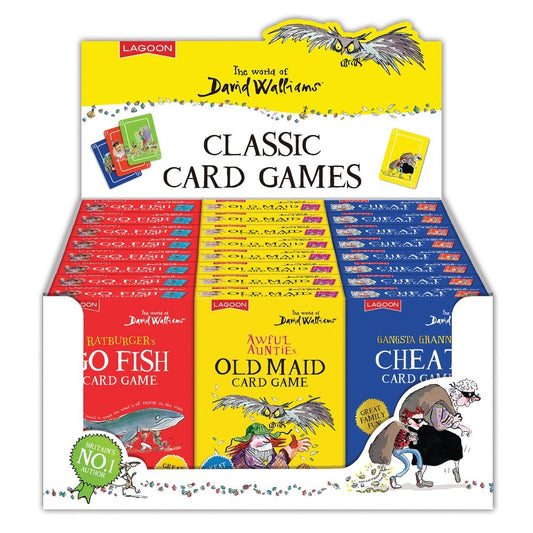 David Walliams: Classic Card Games (24pc CDU)