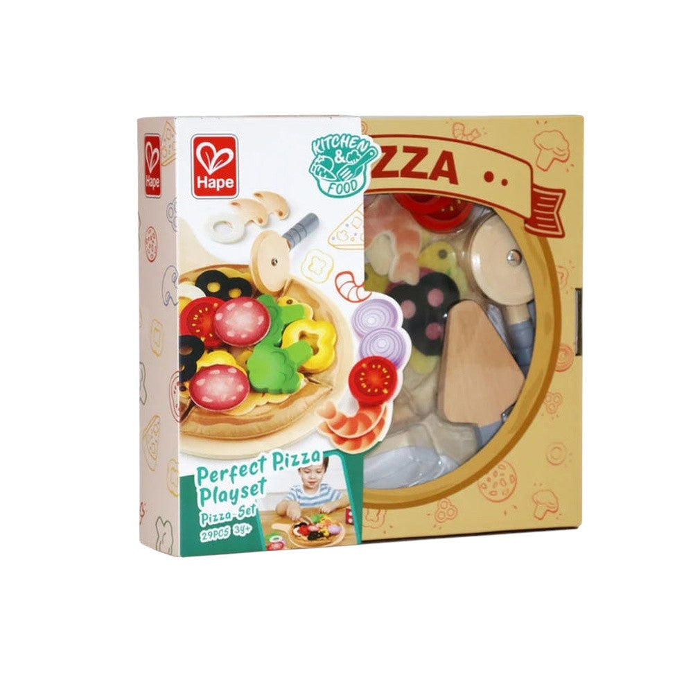 Hape - Kitchen & Food: Perfect Pizza Playset