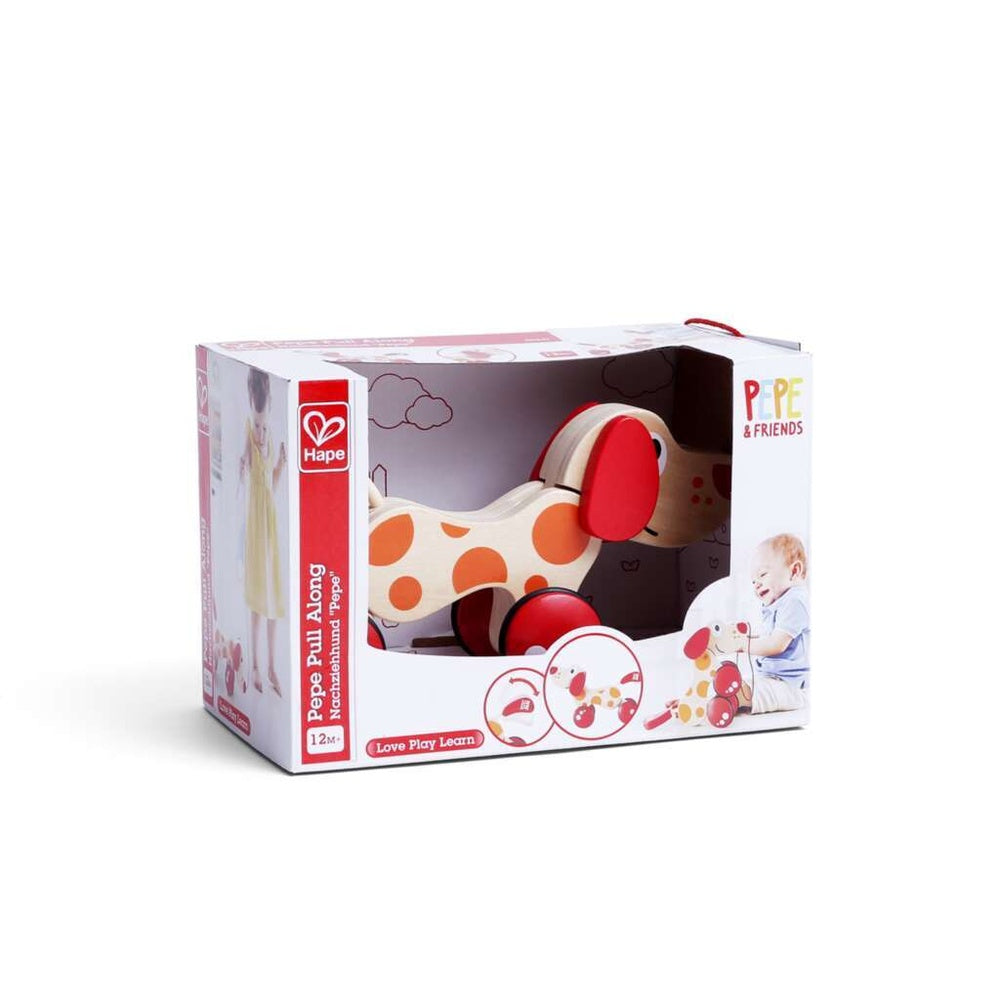 Hape - Push & Pull: Pepe Pull Along