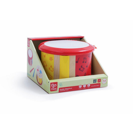 Hape - Toddler Music: Double-Sided Hand Drum