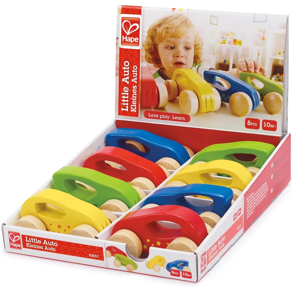 Hape - Vehicles & Playsets: Little Auto (8pc SRT)