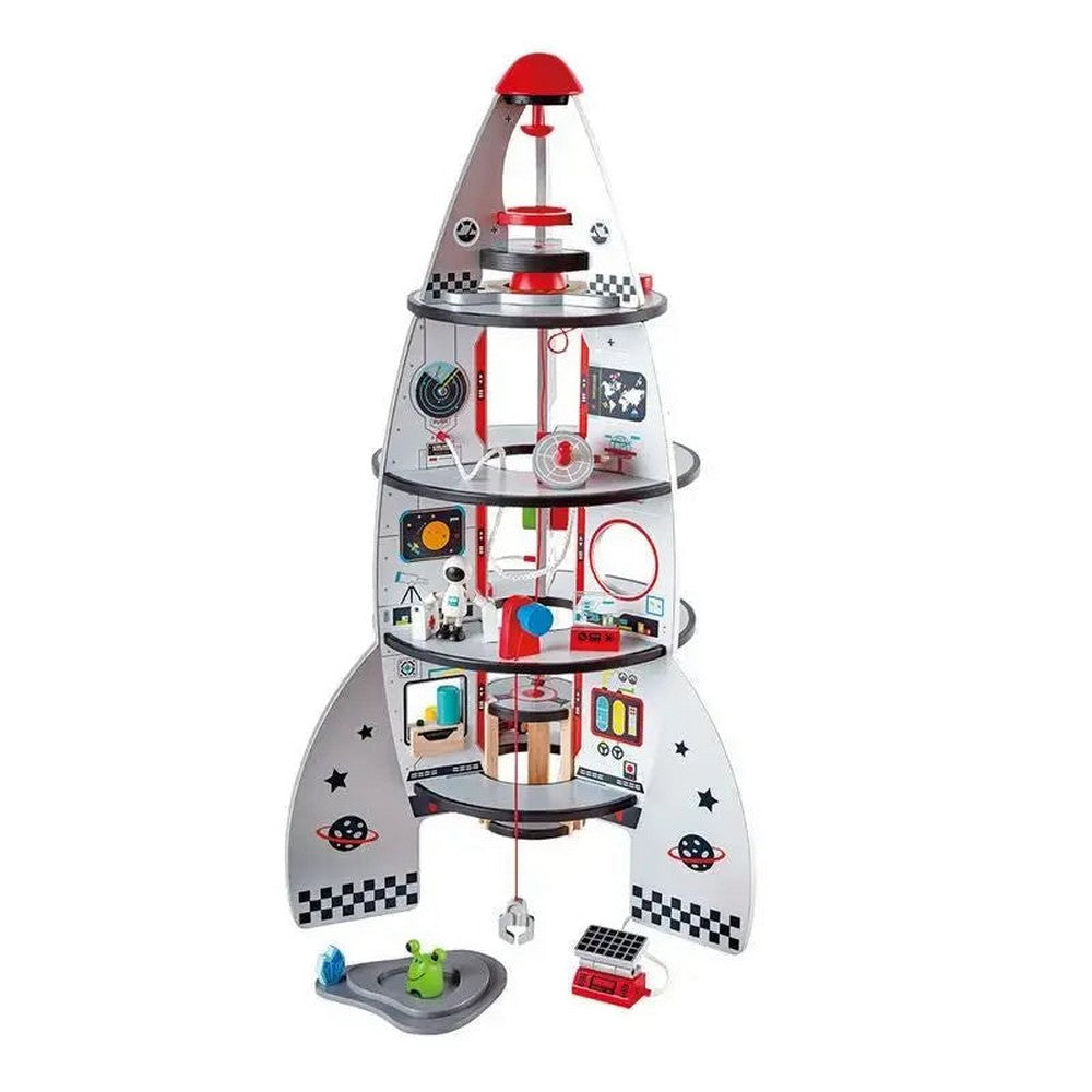 Hape - Vehicles & Playsets: Four-Stage Rocket Ship