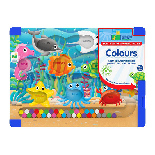 Learning Journey: Sort & Learn Magnetic Puzzle - Sea Life