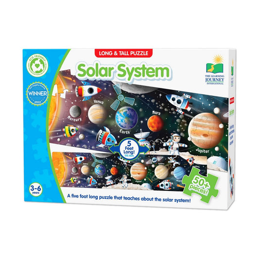Learning Journey: Long & Tall Puzzles -Solar System