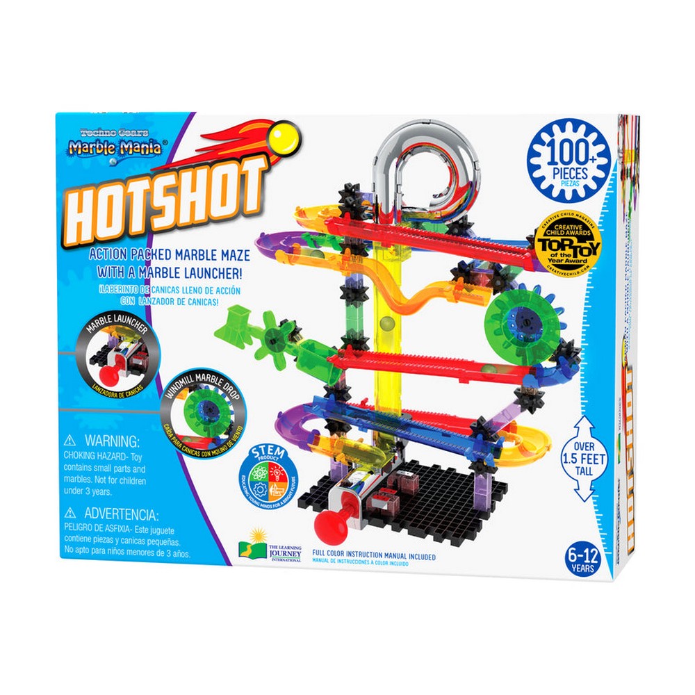 Learning Journey: Techno Gears Marble Mania - HotShot (100+ pcs)