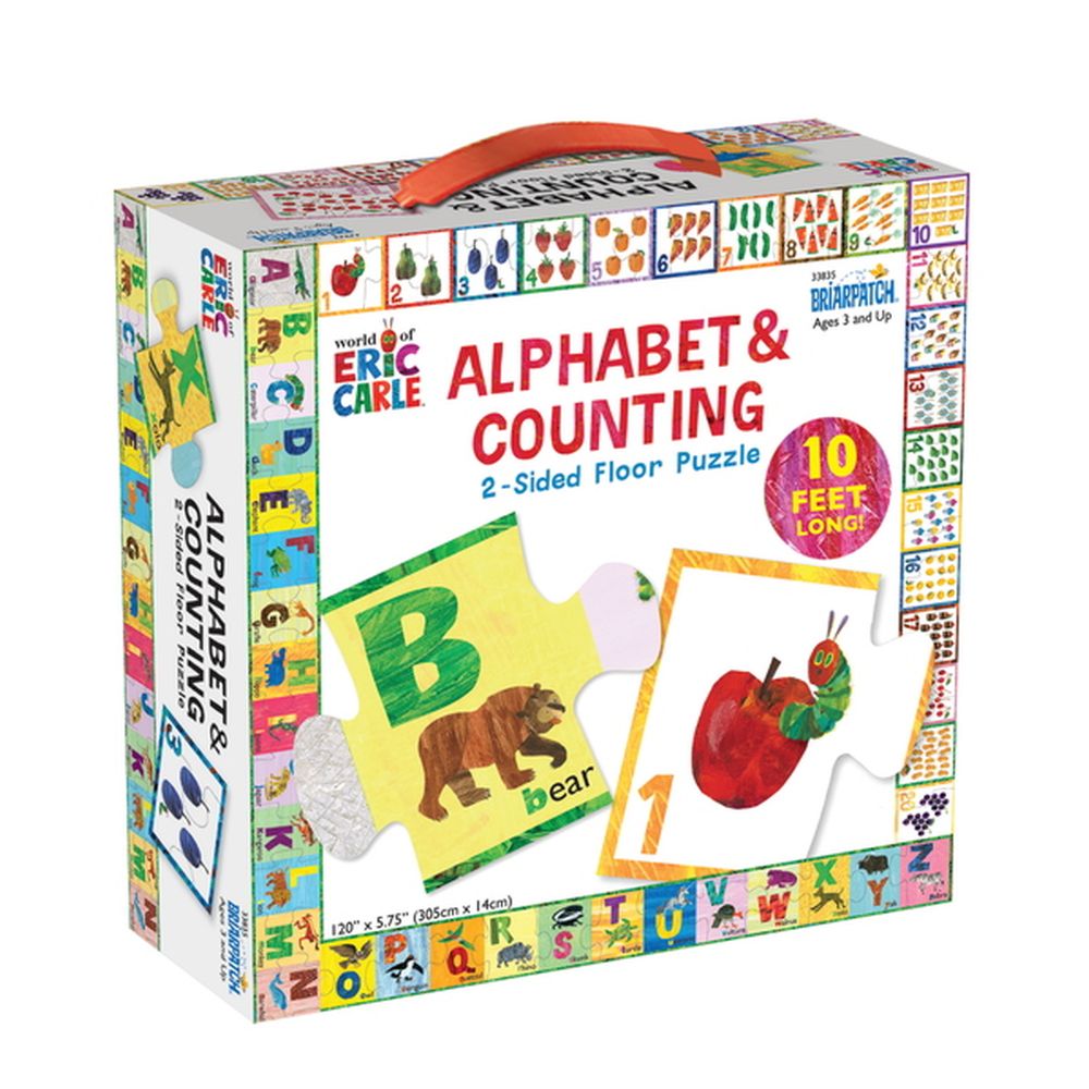 The World Of Eric Carle: 2-Sided Alphabet & Counting Puzzle