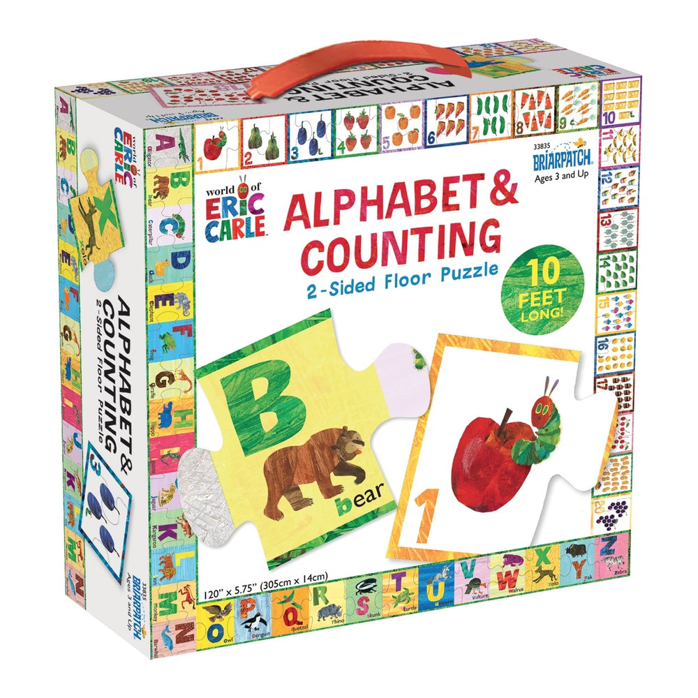 The World Of Eric Carle: 2-Sided Alphabet & Counting Puzzle