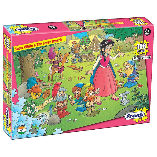108pce Puzzles - 2 Asst (Pinocchio - Snow White)
