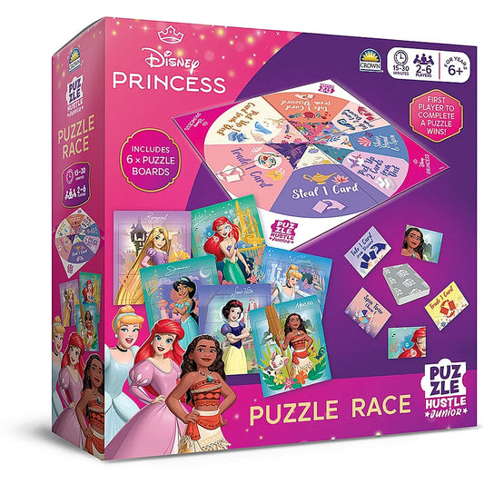 Disney Princess Puzzle Hustle Junior Game