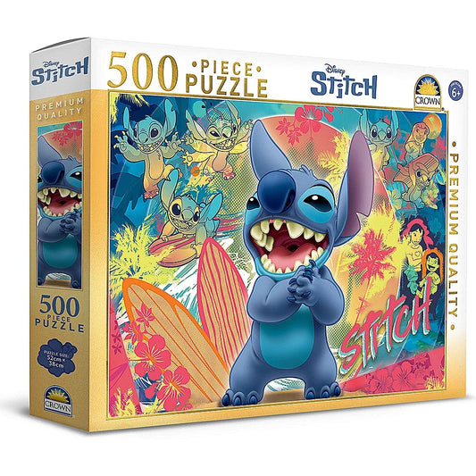 Crown Premium 500pce Puzzle - Stitch