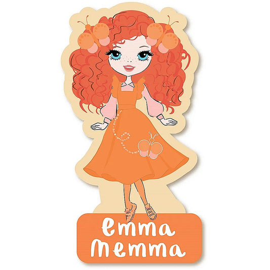 Emma Memma Wooden Character Puzzles (2 Asst)