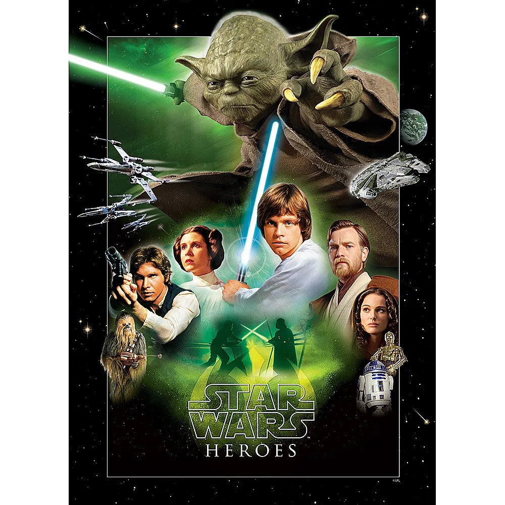 Crown Premium 1000pce Puzzle - Star Wars: Heroes