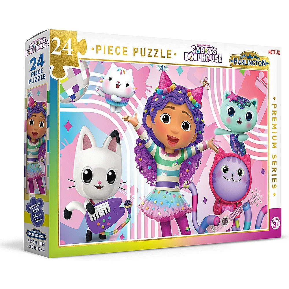 Harlington Kids 24pce Puzzle - Gabby's Dollhouse