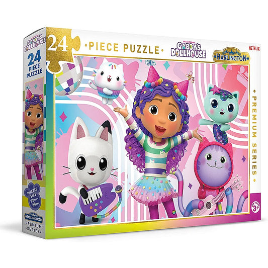 Harlington Kids 24pce Puzzle - Gabby's Dollhouse