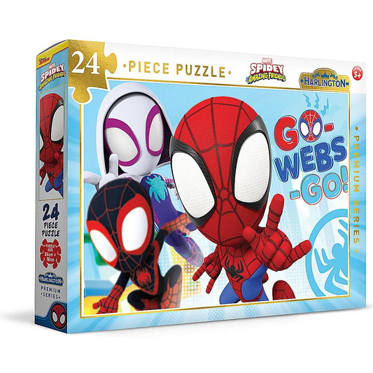 Harlington Kids 24pce Puzzle - Spidey and His Amazing Friends