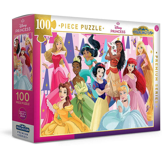 Harlington Kids 100pce Puzzle - Disney Princess