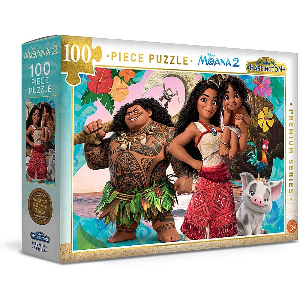 Harlington Kids 100pce Puzzle - Moana 2