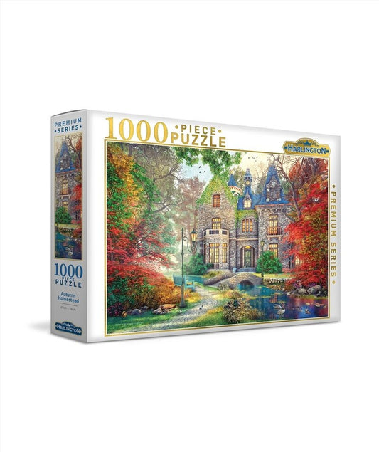 Harlington 1000pce Puzzle - Autumn Homestead
