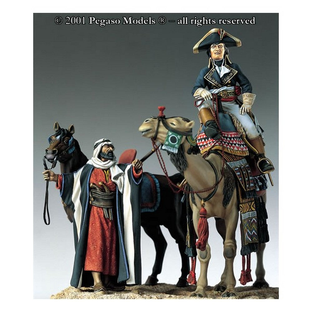 Pegaso Models - Bonaparte in Egypt 54mm on horse CLASSICS