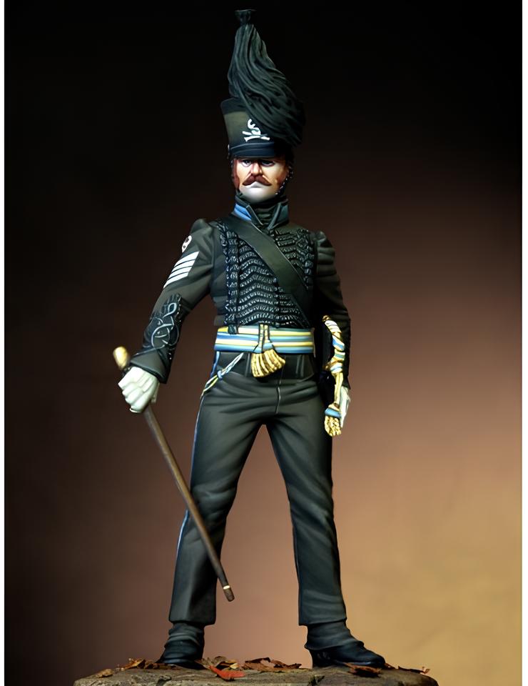 Pegaso Models - Sergeant Major of Leib Batallion 54mm on foot CLASSICS