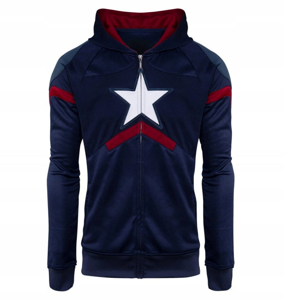 Captain America: Premium Hoodie (Size L)