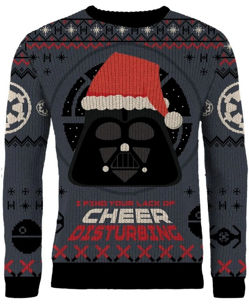 Star Wars Darth Vader Christmas Jumper (Size S)