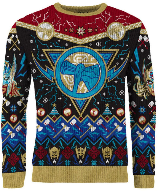 Thor: Stormbreaker Christmas Jumper (Size XL)