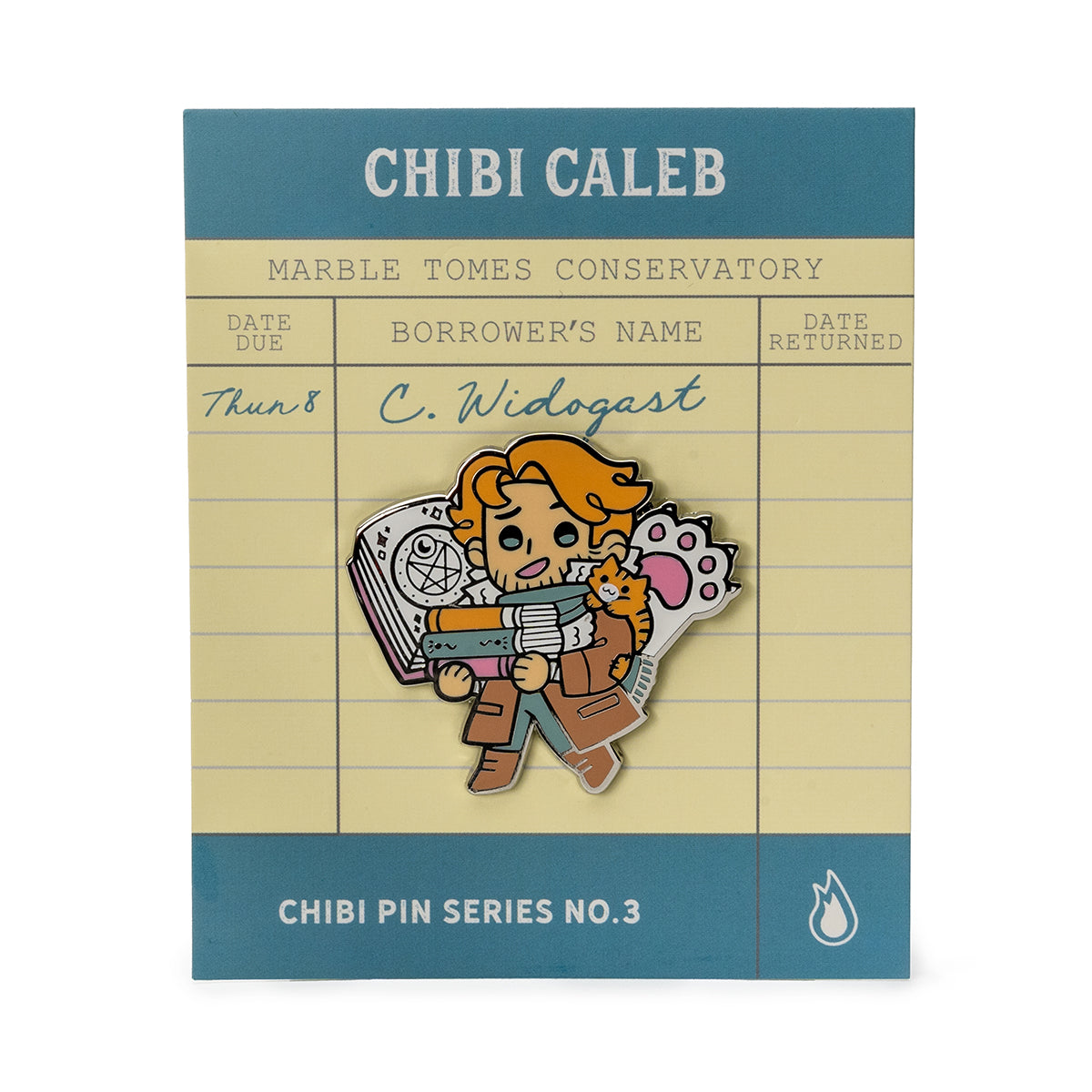Darrington Press - Critical Role Chibi Pin No. 3 - Caleb Widogast