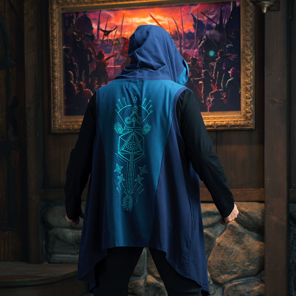 Darrington Press - Beauty of Exandria: In Motion - Beauregard Lionett Sleeveless Cardigan - 6XL