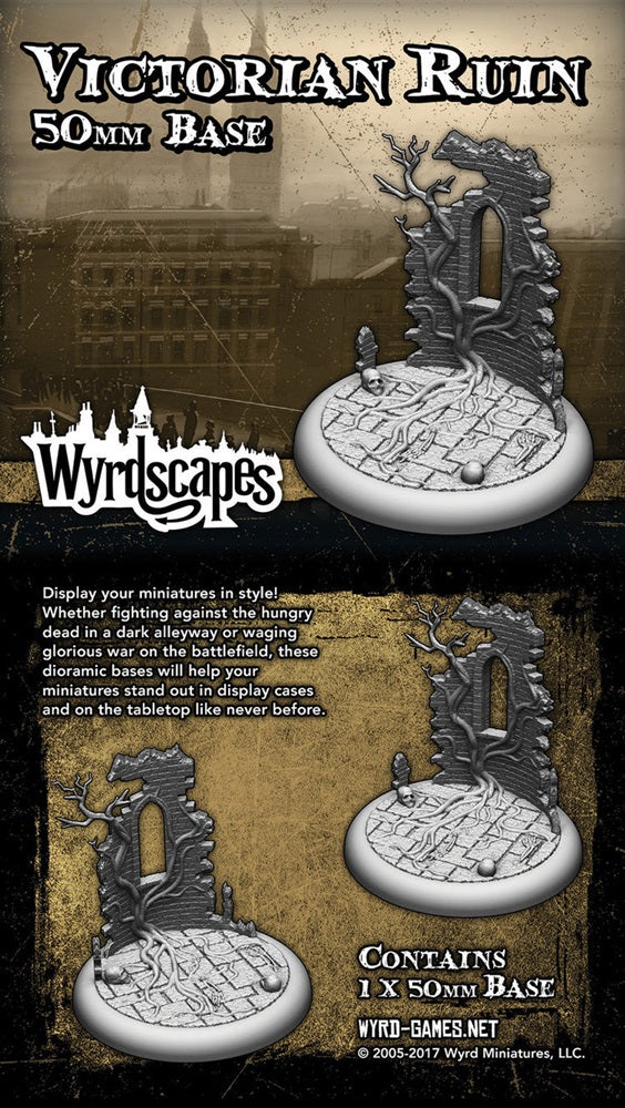 Wyrd Games: Wyrdscapes: Bases: Wyrdscapes Victorian 50MM