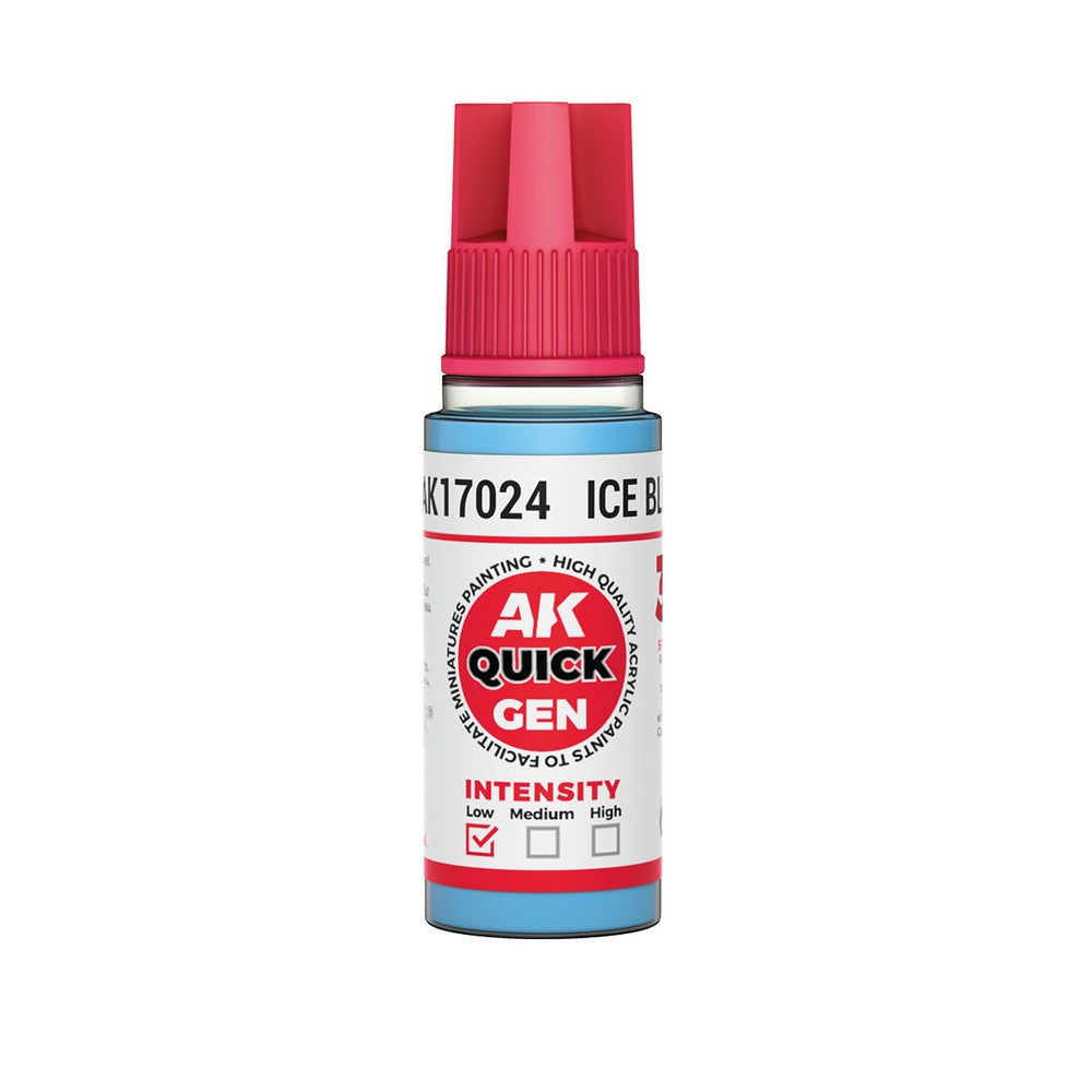 AK Interactive - Quick Gen - Ice Blue 18 ml