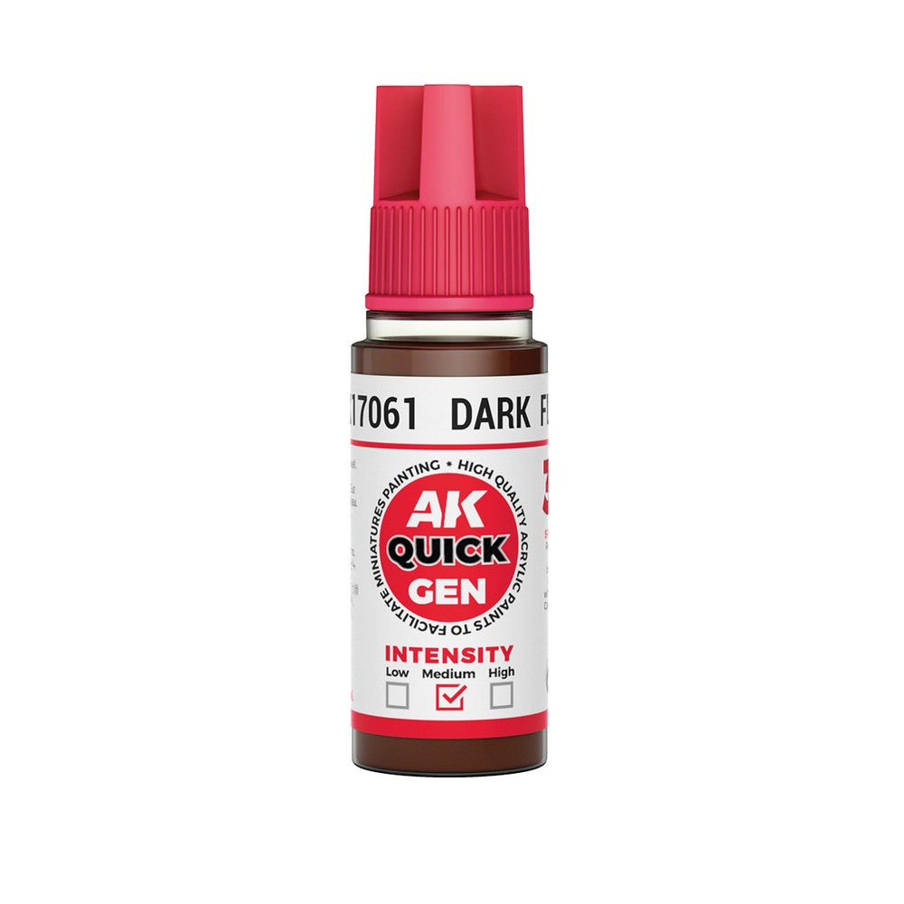 AK Interactive - Quick Gen - Dark Flesh 18 ml