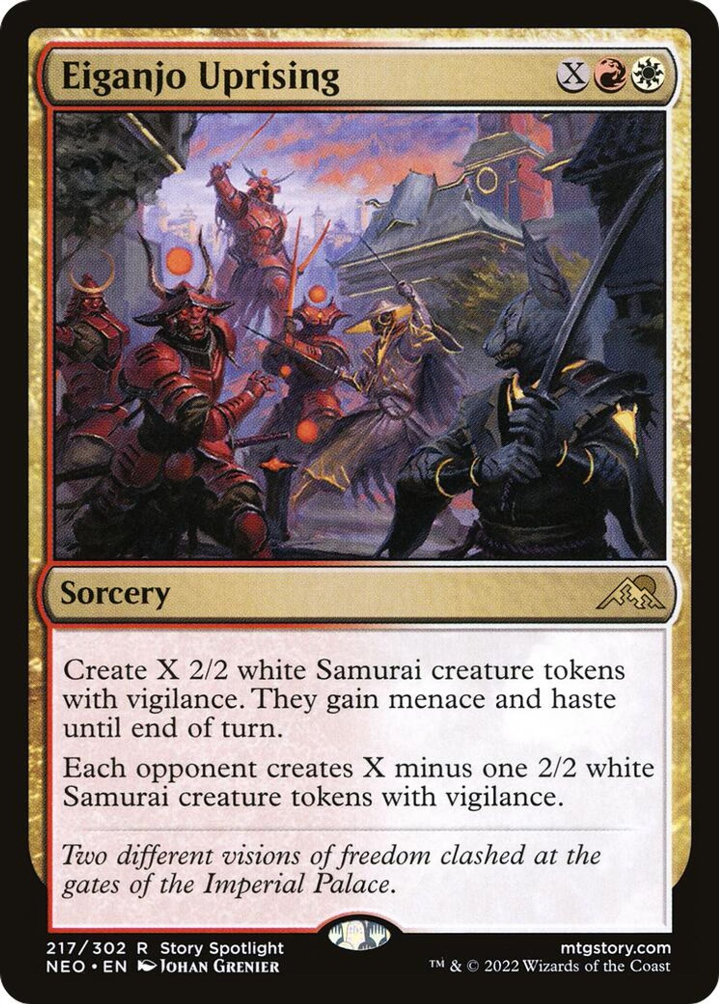 Eiganjo Uprising - Kamigawa: Neon Dynasty