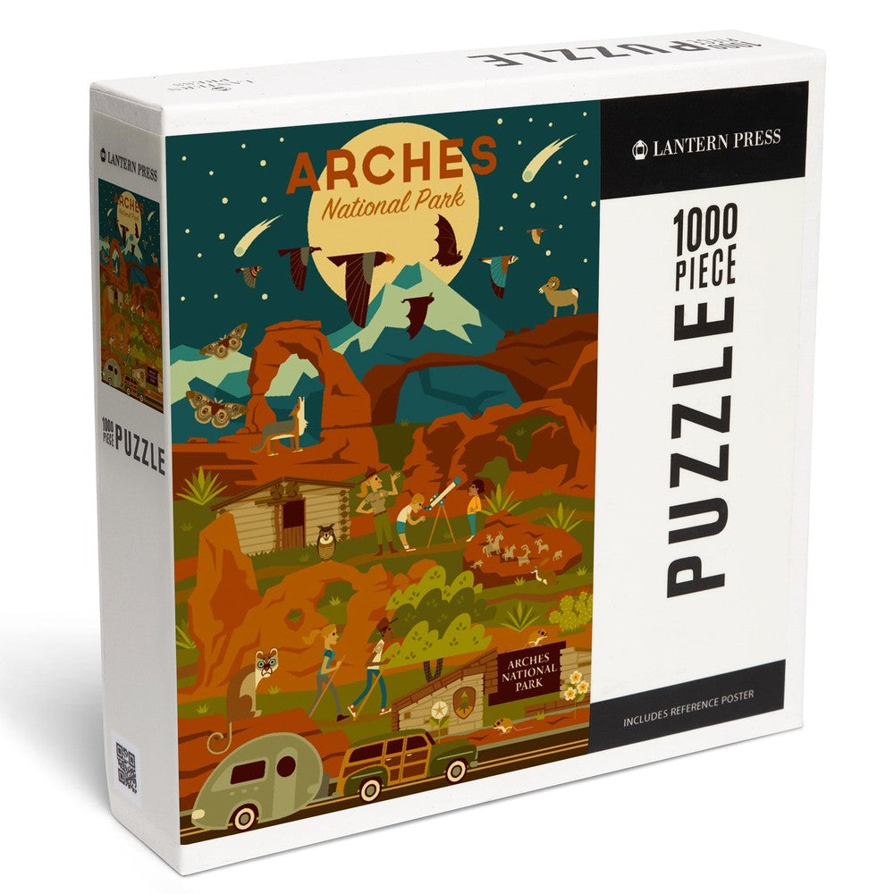 1000 Piece Puzzle Arches National Park U