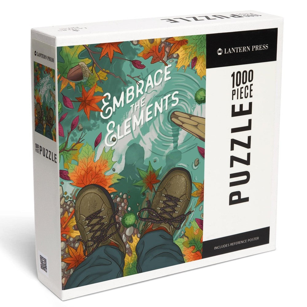 1000 Piece Puzzle EmbrcElmntsHkngFllClrs