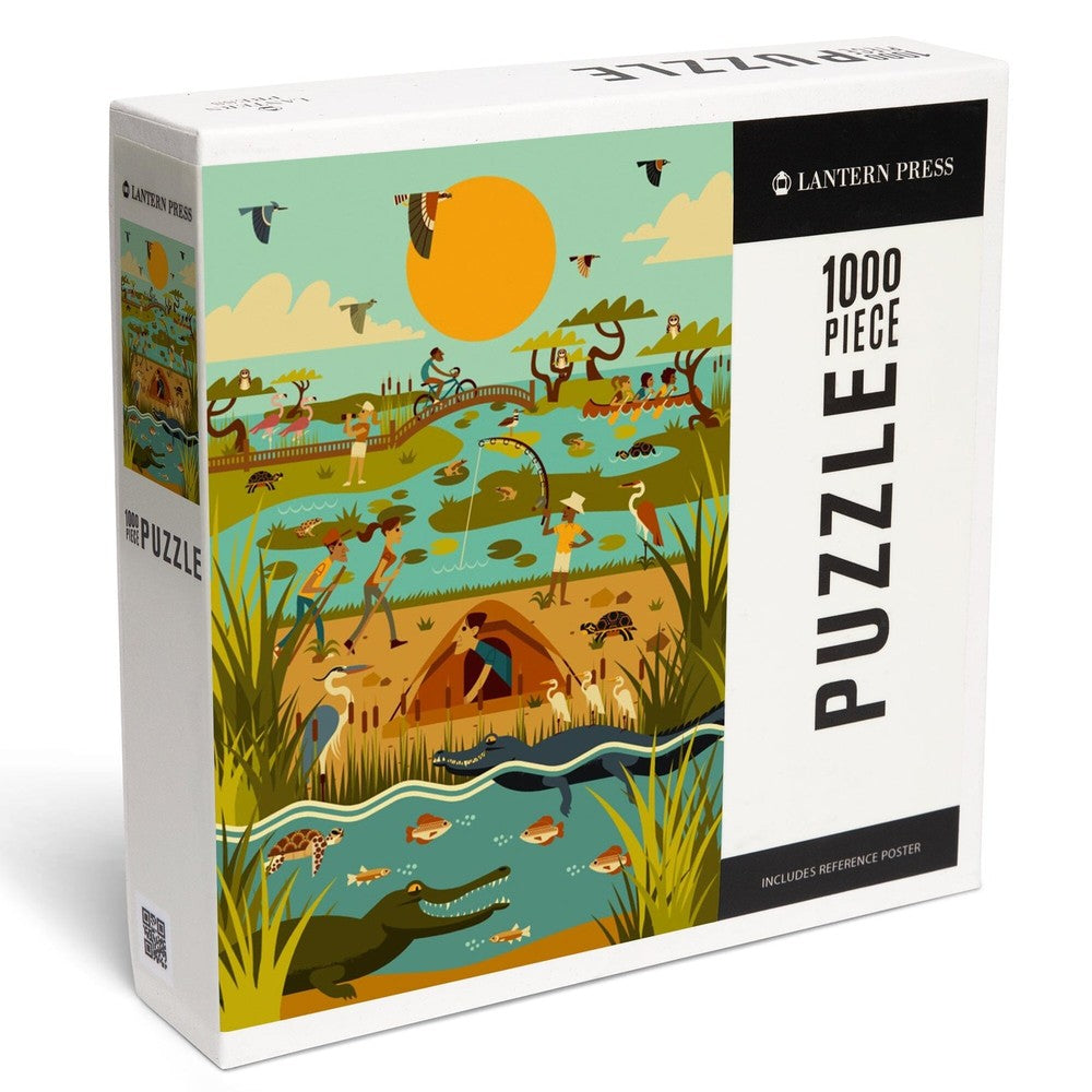 1000 Piece Puzzle Everglades National Pa