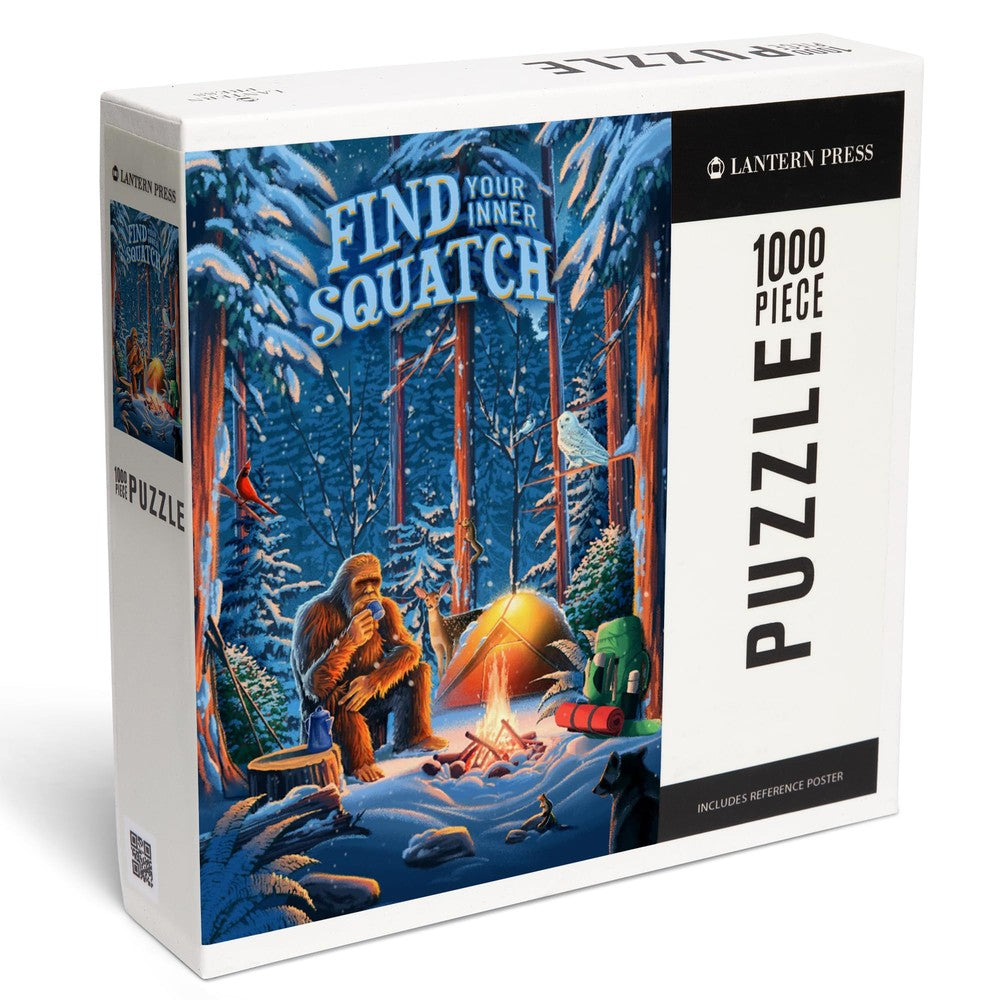 1000 Piece Puzzle Find Your Inner Squatc
