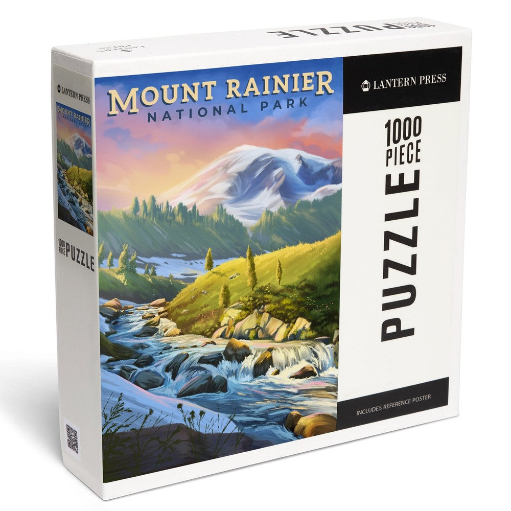 1000 Piece Puzzle Mount Rainier National