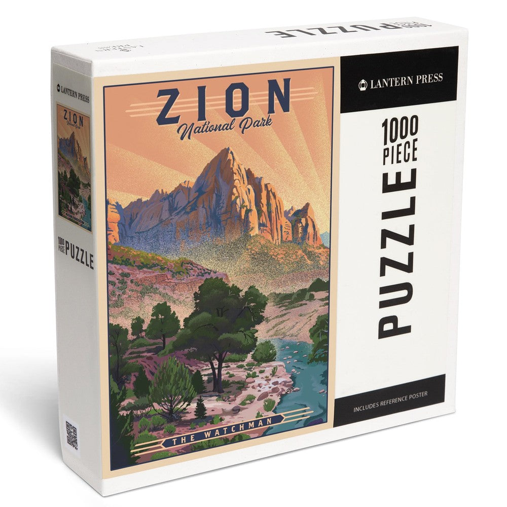 1000 Piece Puzzle Zion National Park Uta