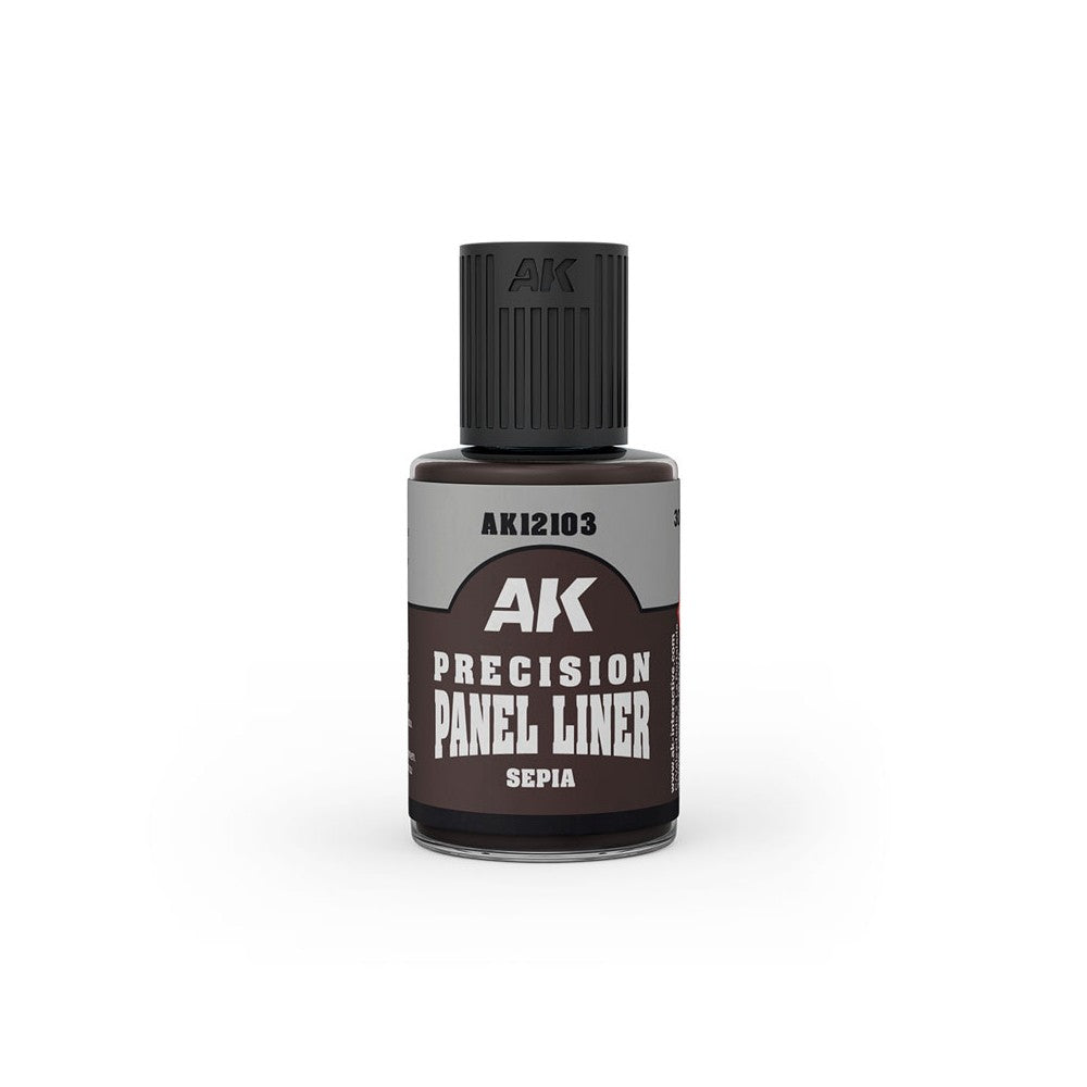 AK Interactive - Precision Paneliner- Sepia 30ml