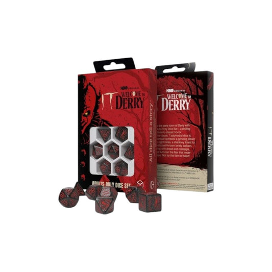 Q Workshop - It. Welcome to Derry. Adults-only Dice Set.