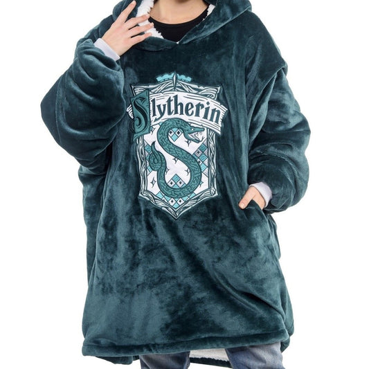 Harry Potter: Slytherin Oversized Hoodie Blanket