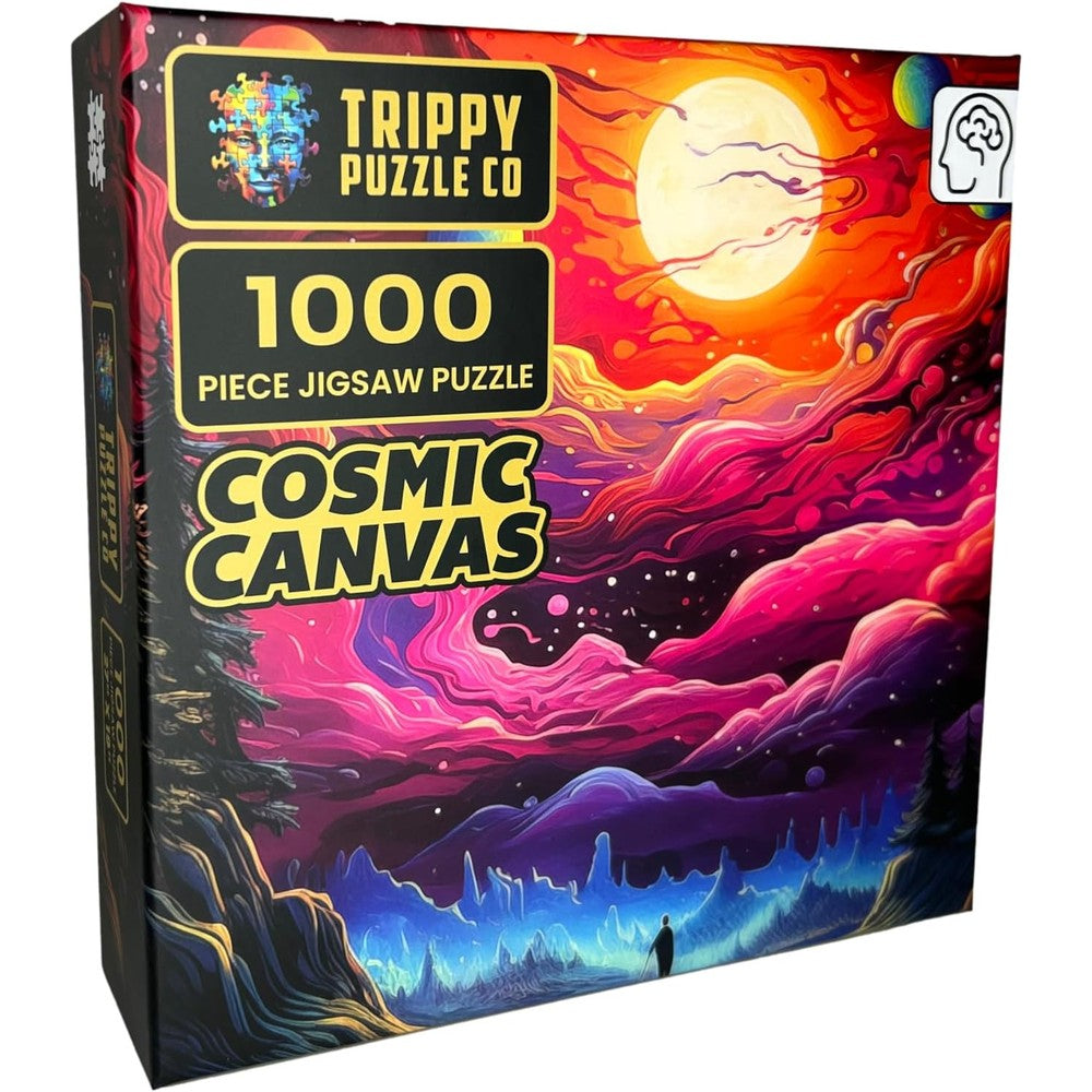 Trippy Puzzles - 1000 Piece Jigsaw Cosmic Canvas