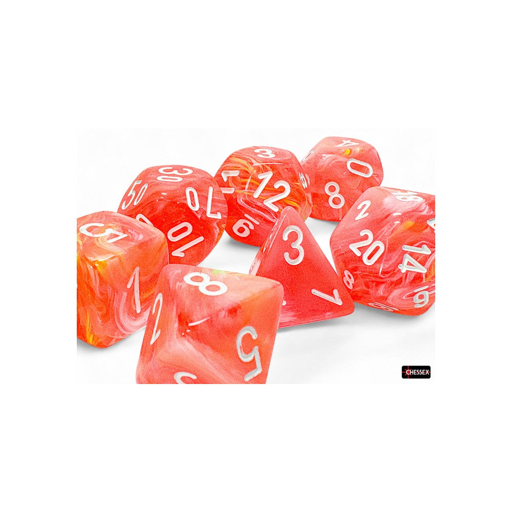 CHX 22553 Festive Mega-hedral Dahlia/white Luminary 7-Die Set