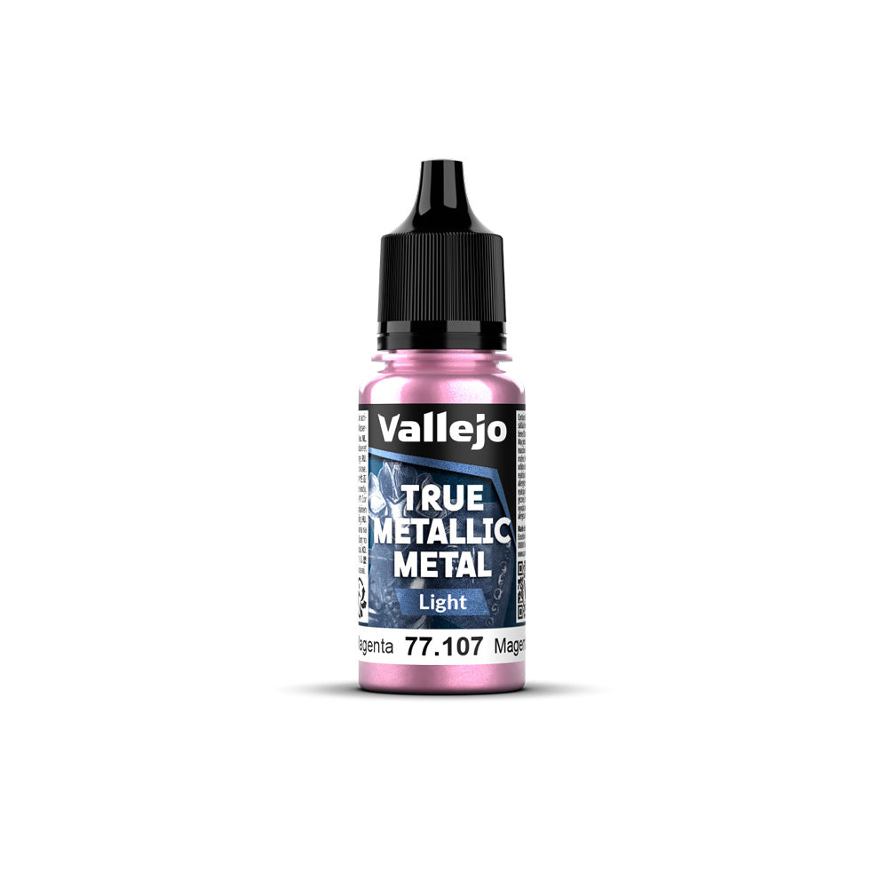 Vallejo - True Metallic Metal - Crimson Magenta 18ml