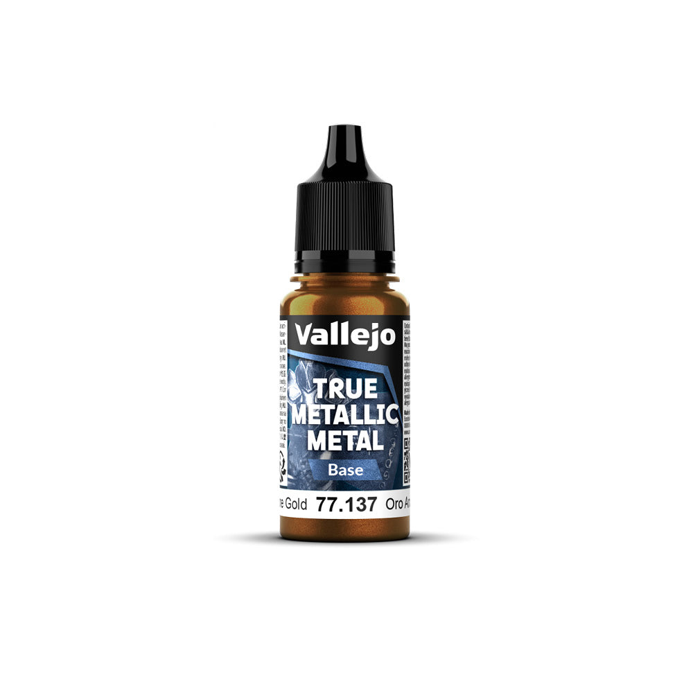 Vallejo - True Metallic Metal - Arcane Gold 18ml