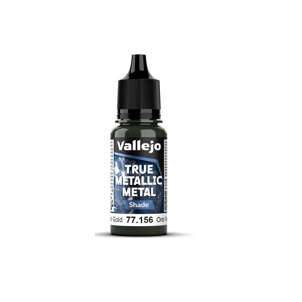 Vallejo - True Metallic Metal - Greenish Gold 18ml